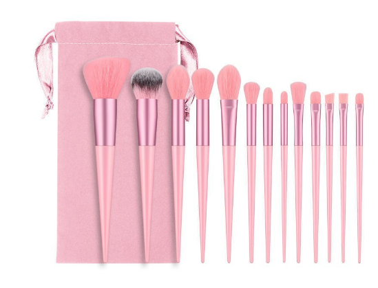 13 Pc Makeup Brushes Set