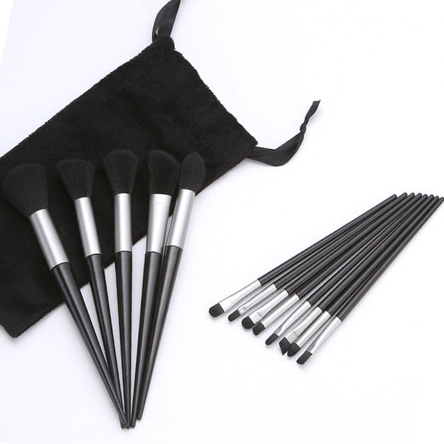 13 Pc Makeup Brushes Set