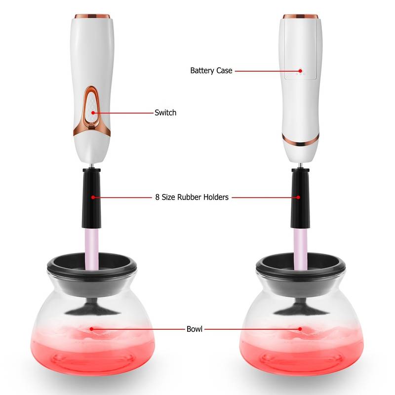 Automatic Makeup Brush Cleaner