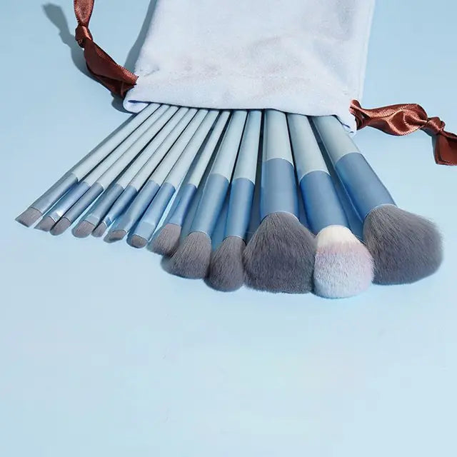 13 Pc Makeup Brushes Set